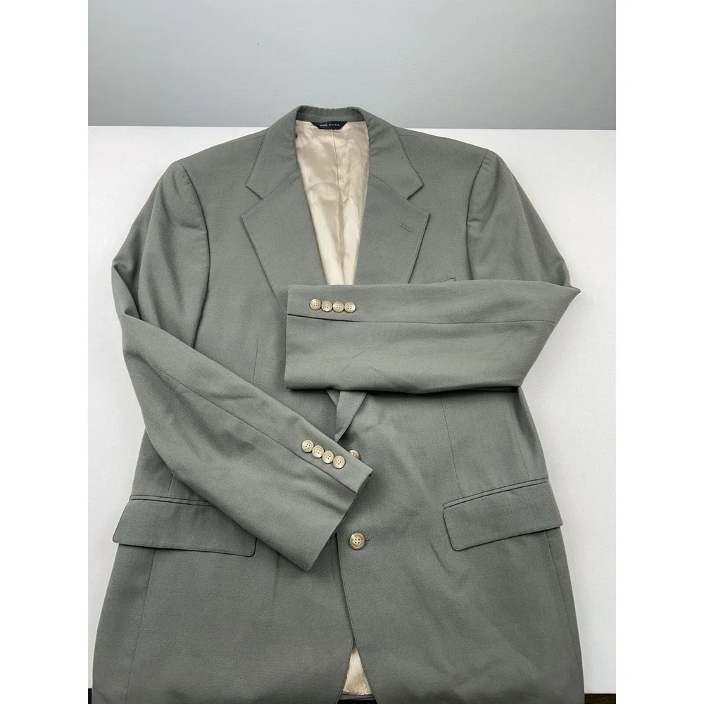 Ralph Lauren Polo University Club Blazer Mens 42L?‎ Green Jacket Sport Coat